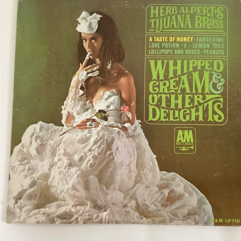 Vinyl Record - Whipped Cream & Other Delights - Green Cover